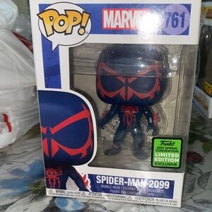 Funko Spider-Man 2099 Exclusive Figure - Red and Blue
